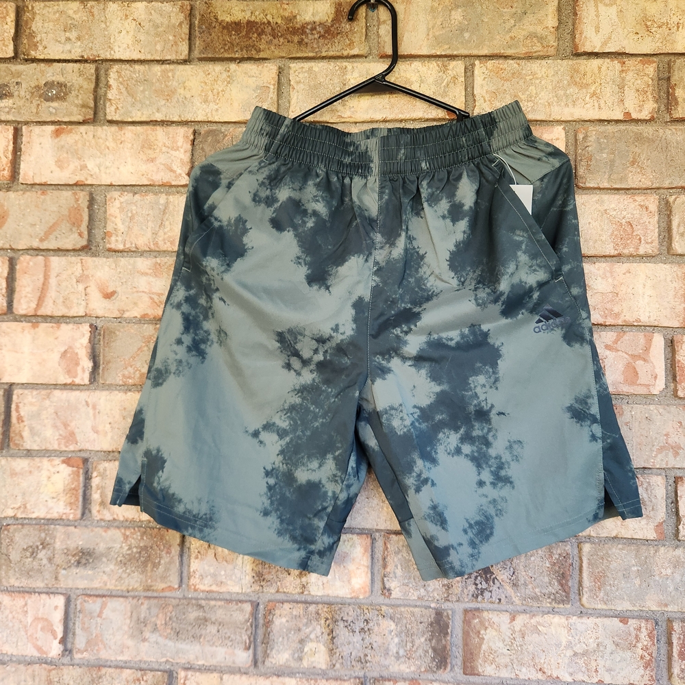 Adidas Green Oxide Athletic Shorts